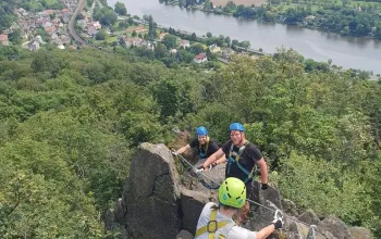 Via ferrata se zkušeným instruktorem