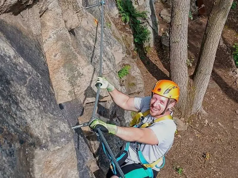 Via ferrata se zkušeným instruktorem