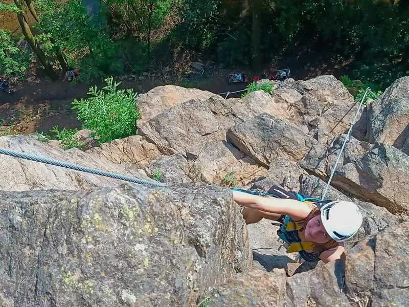 Via ferrata se zkušeným instruktorem