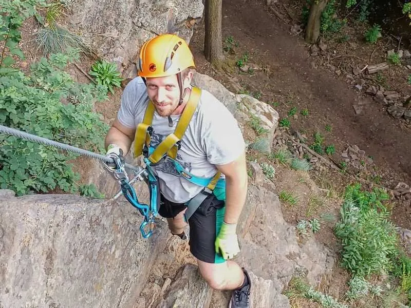 Via ferrata se zkušeným instruktorem