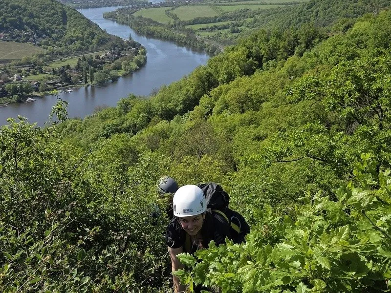 Via ferrata se zkušeným instruktorem