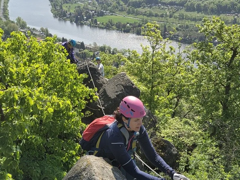 Via ferrata se zkušeným instruktorem
