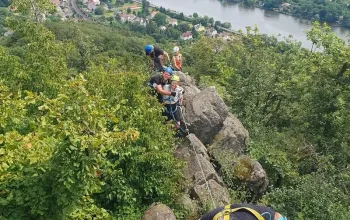 Via ferrata se zkušeným instruktorem