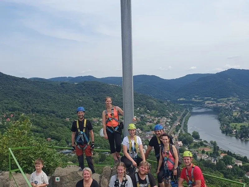 Via ferrata se zkušeným instruktorem