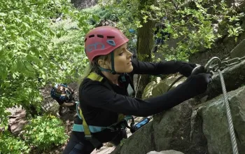 Via ferrata se zkušeným instruktorem