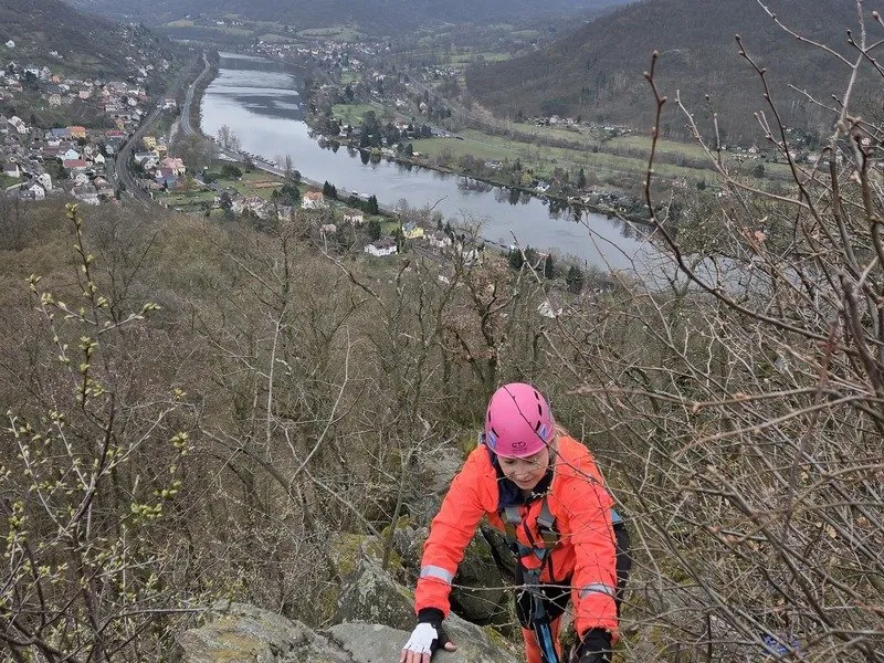 Via ferrata se zkušeným instruktorem