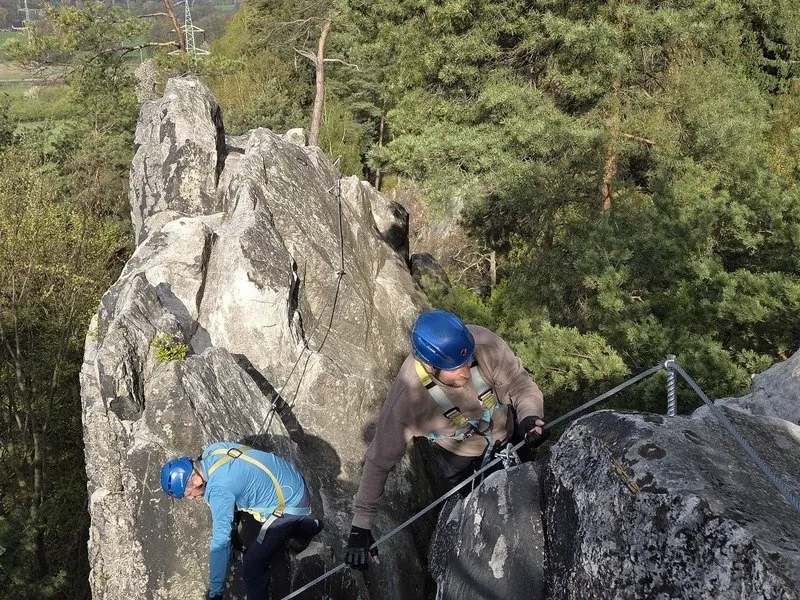 Via ferrata se zkušeným instruktorem