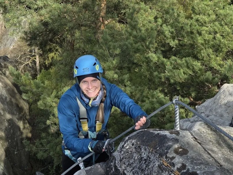Via ferrata se zkušeným instruktorem