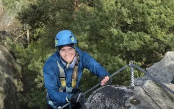 Via ferrata se zkušeným instruktorem