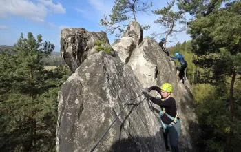 Via ferrata se zkušeným instruktorem