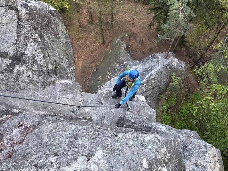 Via ferrata se zkušeným instruktorem