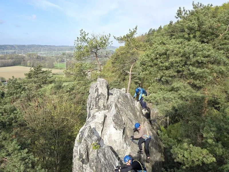 Via ferrata se zkušeným instruktorem