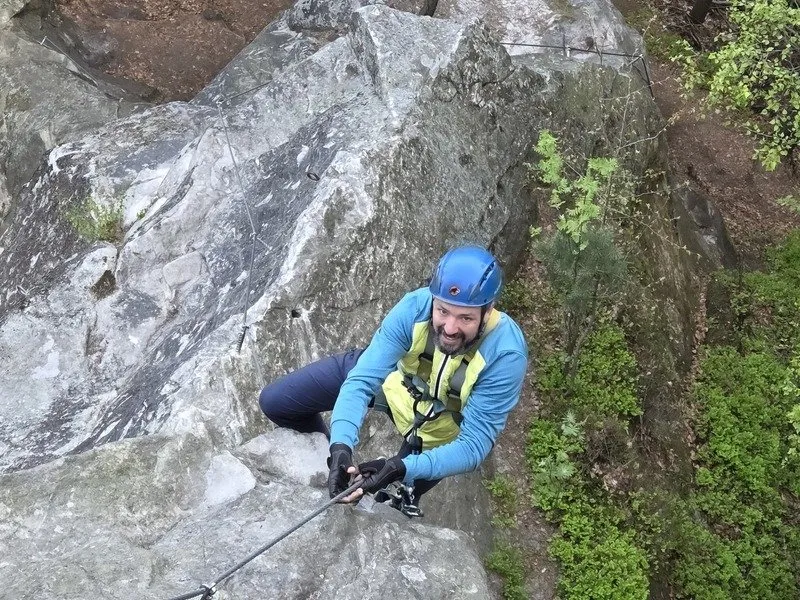 Via ferrata se zkušeným instruktorem
