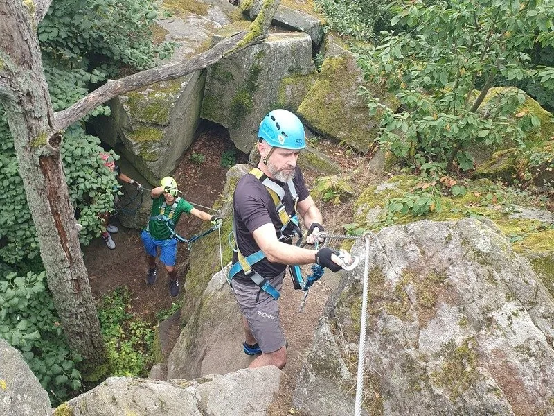 Via ferrata se zkušeným instruktorem