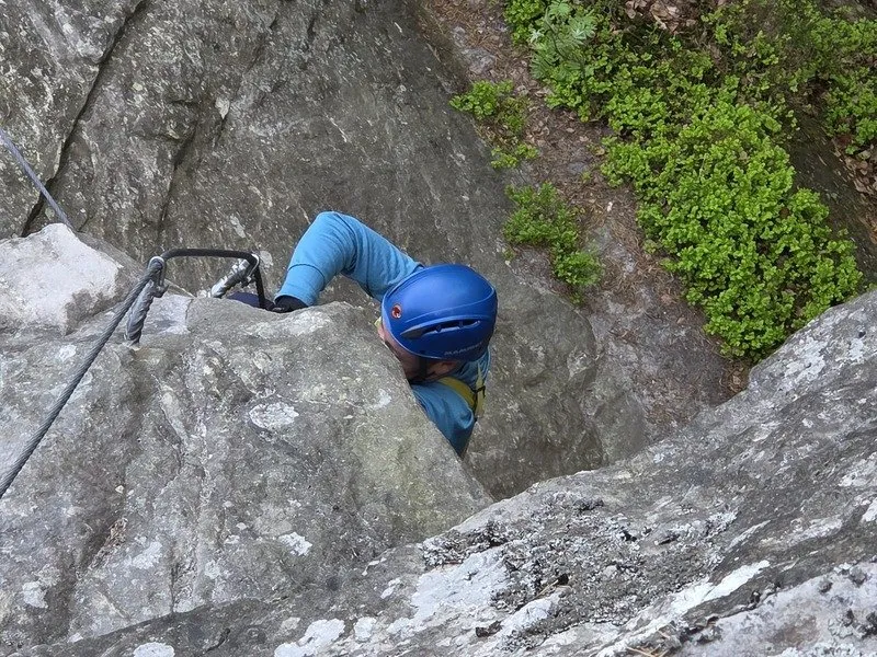 Via ferrata se zkušeným instruktorem