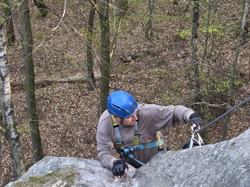 Via ferrata se zkušeným instruktorem