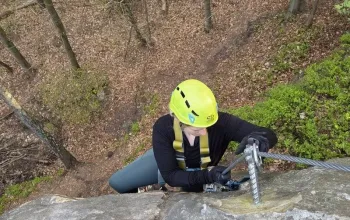 Via ferrata se zkušeným instruktorem