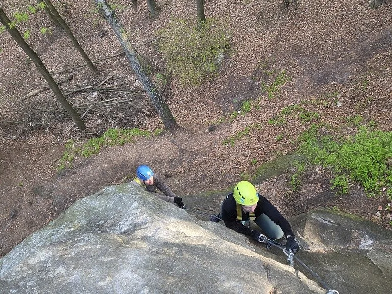Via ferrata se zkušeným instruktorem