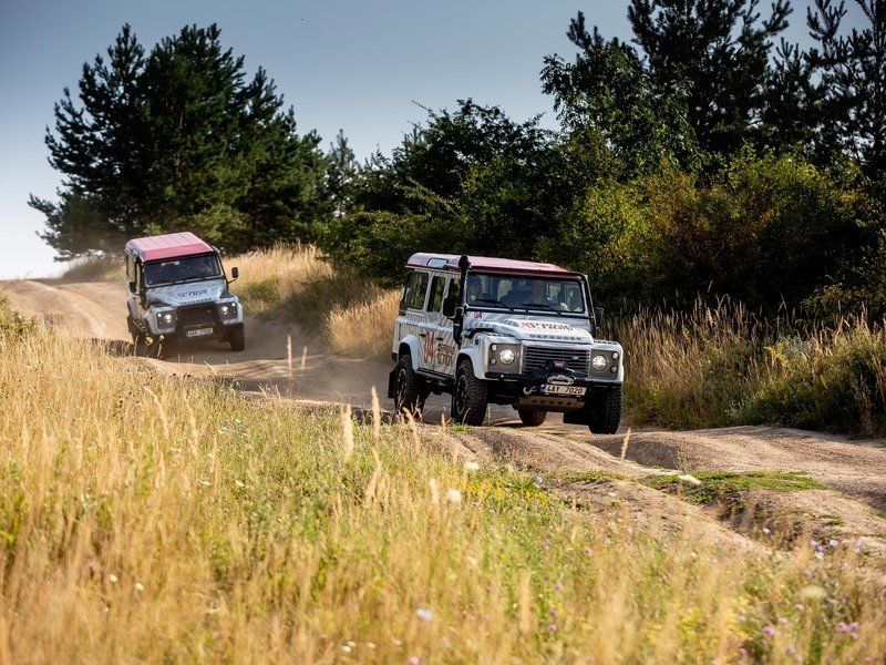 Land Rover off-road - celodenní trénink
