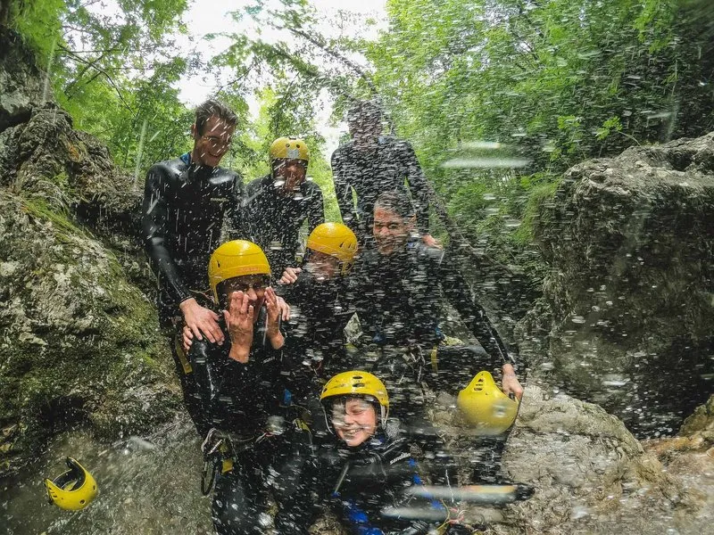 Canyoning ve Slovinsku