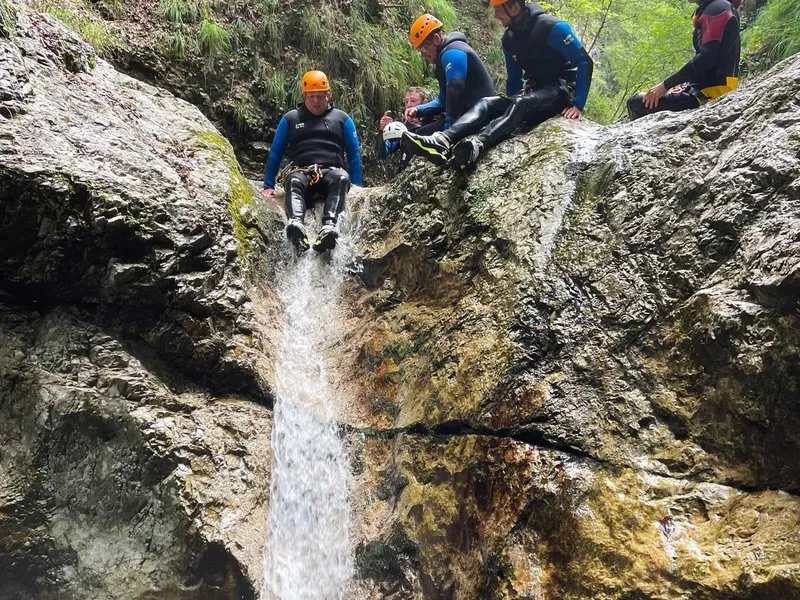 Canyoning ve Slovinsku