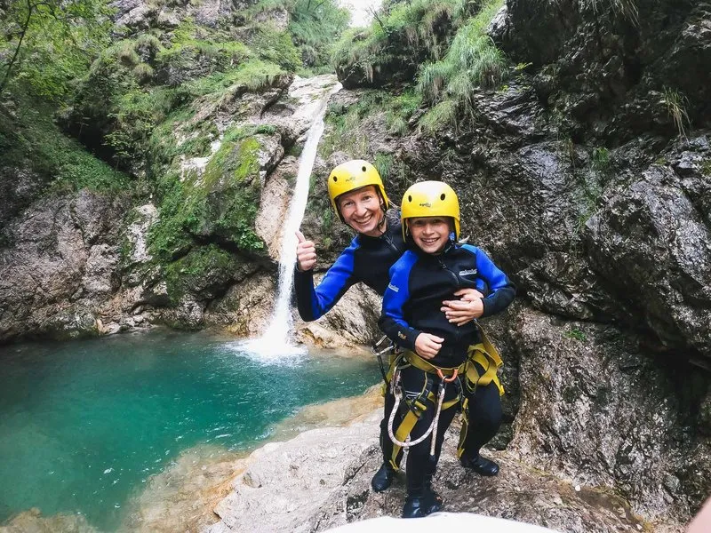 Canyoning ve Slovinsku