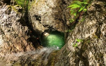 Canyoning ve Slovinsku