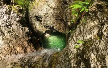 Canyoning ve Slovinsku