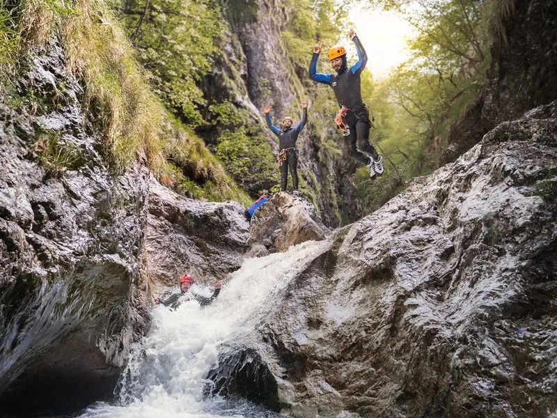 Canyoning ve Slovinsku