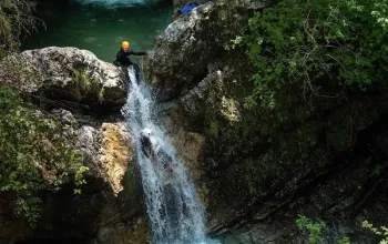 Canyoning ve Slovinsku