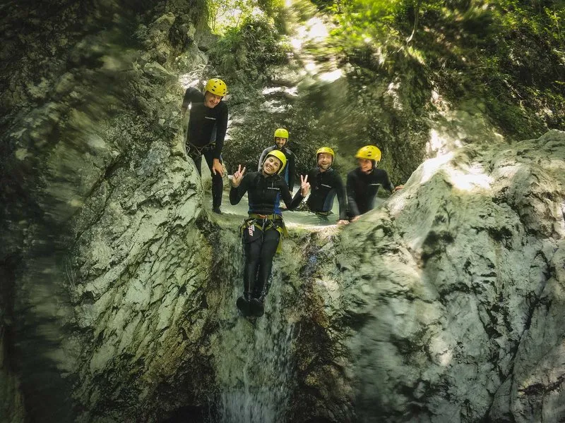 Canyoning ve Slovinsku