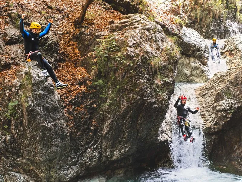 Canyoning ve Slovinsku