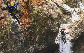 Canyoning ve Slovinsku
