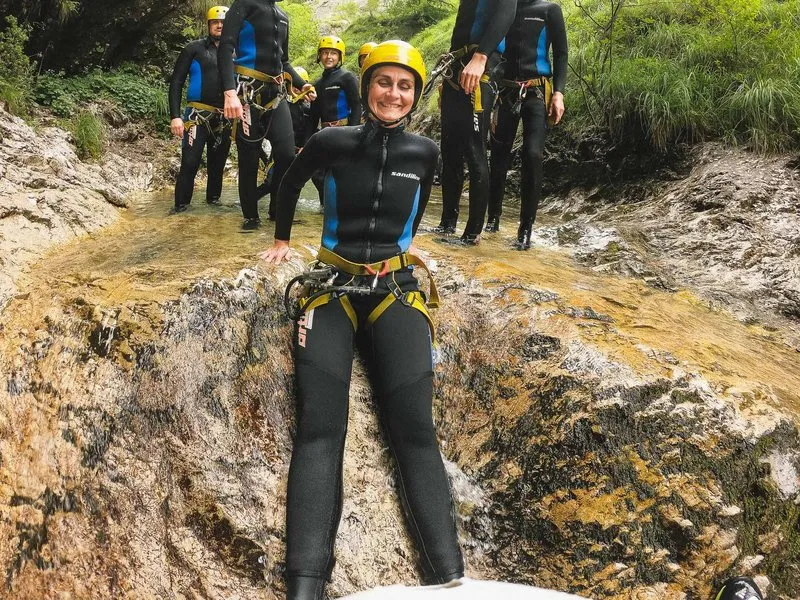 Canyoning ve Slovinsku