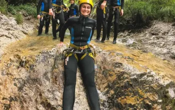 Canyoning ve Slovinsku