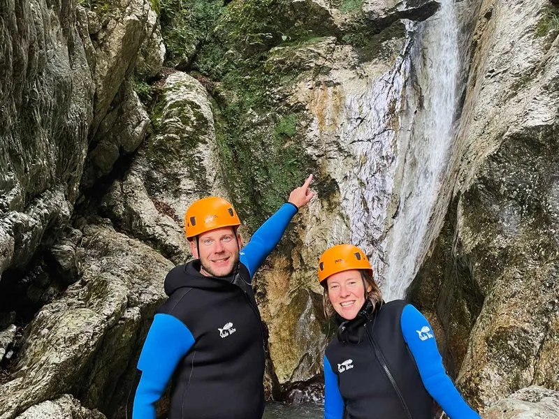 Canyoning ve Slovinsku