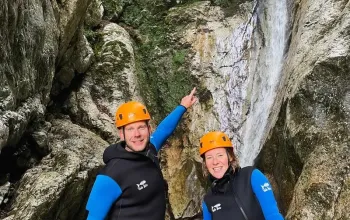 Canyoning ve Slovinsku