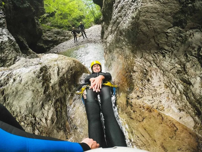 Canyoning ve Slovinsku