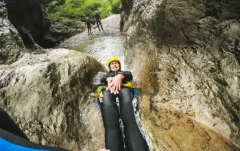 Canyoning ve Slovinsku