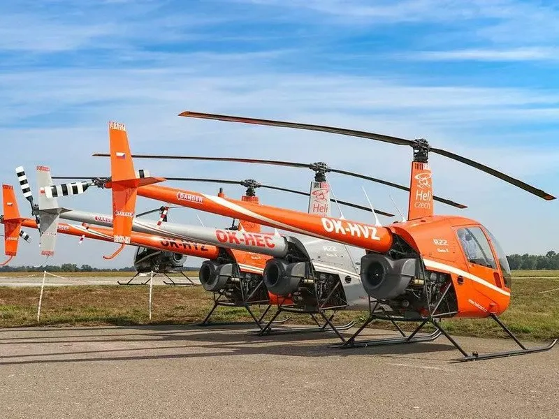 Pilotem vrtulníku R22 na zkoušku