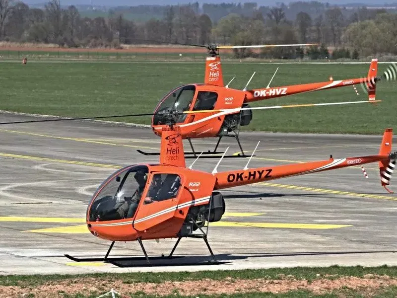 Pilotem vrtulníku R22 na zkoušku
