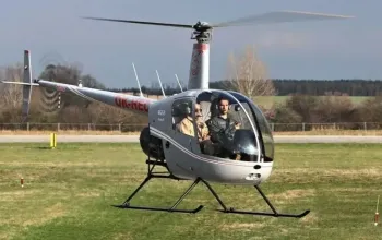 Pilotem vrtulníku R22 na zkoušku