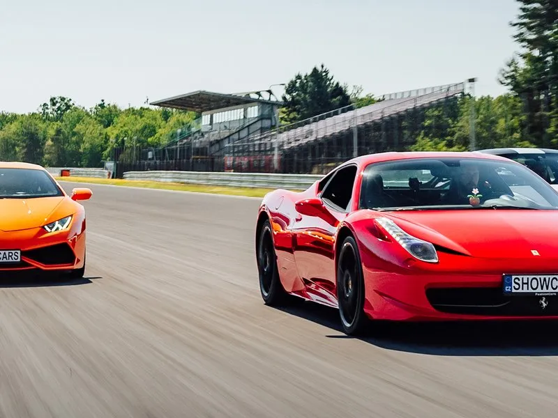 Jízda ve Ferrari 458 Italia na Masarykově okruhu