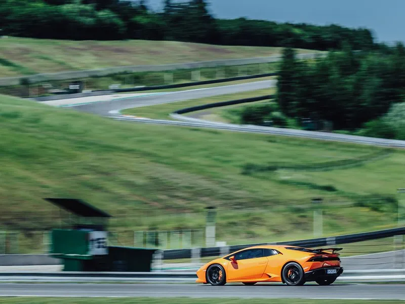 Jízda v Lamborghini Huracán LP610-4na Masarykově okruhu