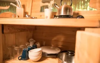 Ubytování v Treehouse pod Ještědem pro 2 + snídaně