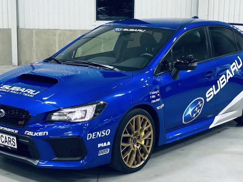 Jízda v Subaru Impreza WRX STI na polygonu