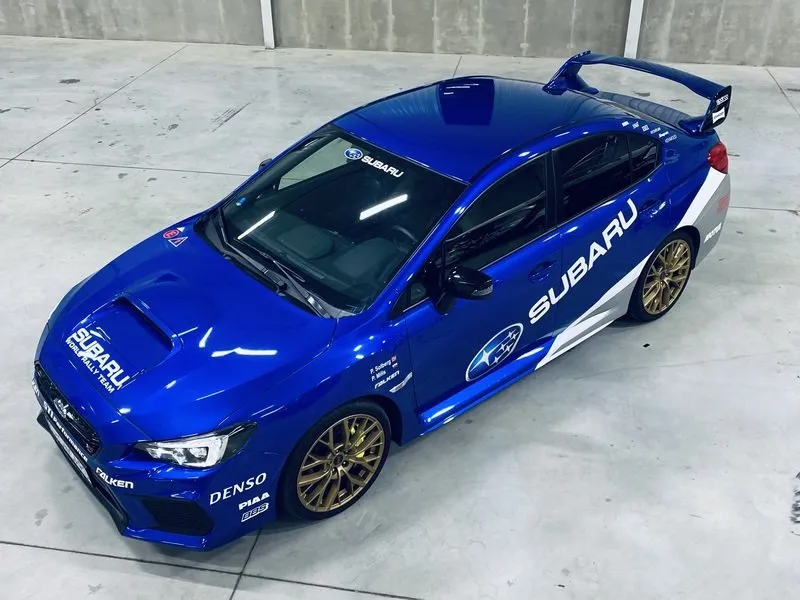 Jízda v Subaru Impreza WRX STI na polygonu