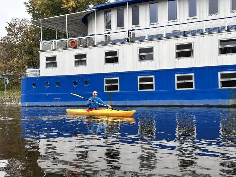 Plavba v seakajaku na Vltavě s instruktorem
