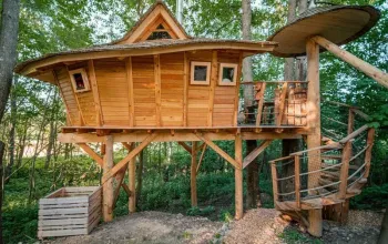 Ubytování v tree housu s vlastní saunou