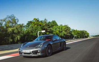 Jízda v Porsche 718 na okruhu Autodrom Most